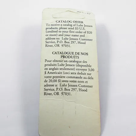 Luhr Jensen Krocodile Die #3 Cuillère, Nickel, 10g, Profil Dense, #1887