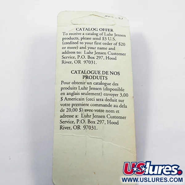 Luhr Jensen Krocodile Die #3 Cuillère, Nickel, 10g, Profil Dense, #1887