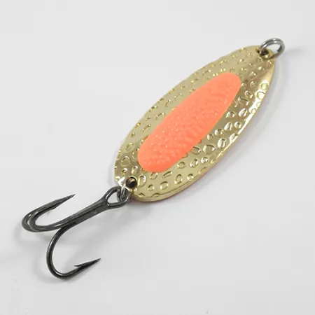 Blue Fox Pixee Cuiller, Or/Orange, 24g, Corps Laiton, #1905