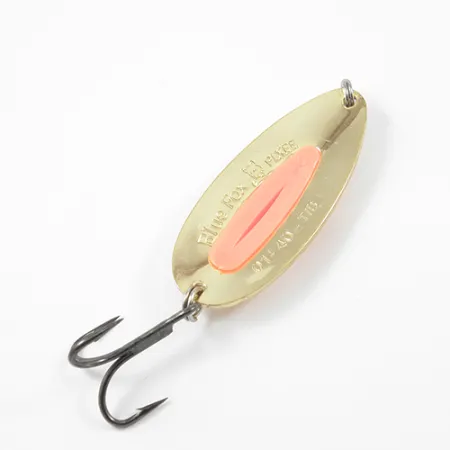 Blue Fox Pixee Cuiller, Or/Orange, 24g, Corps Laiton, #1905