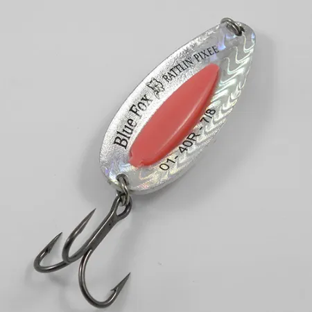 Blue Fox Rattlin Pixee Cuillère, Truite Arc-en-ciel, 24g, #1909
