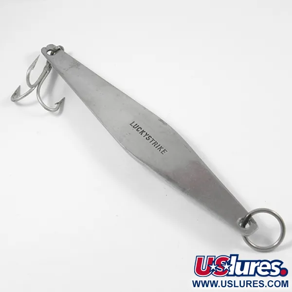 Lucky Strike Jig, Nickel, 55g, leurre vintage, #1929