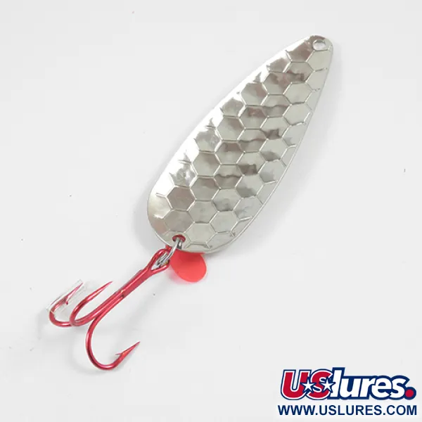 Worth Red King Spoon Cuillère, Nickel martelé, 17g, USA, #1942