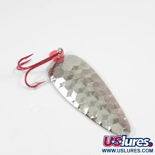 Worth Red King Spoon Cuillère, Nickel martelé, 17g, USA, #1942