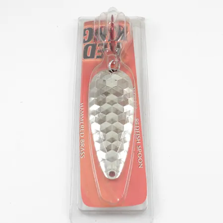 Worth Red King Spoon Cuillère, Nickel martelé, 17g, USA, #1943