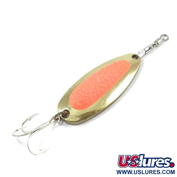 Nebco Pixee Cuillère, Or/Orange, 14g, Insert œuf de saumon, #1949