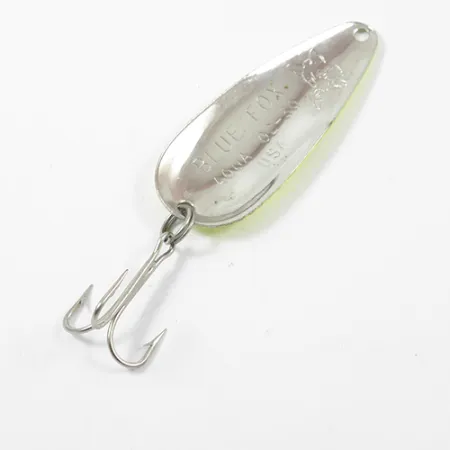 Blue Fox Aqua Cuillère, Lime/Orange, 9.5g, Vintage USA, #1951