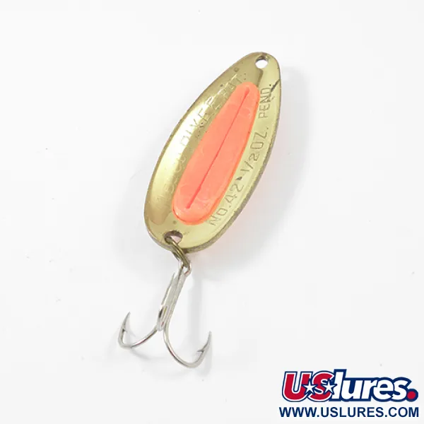 Cuillère Blue Fox Nebco Pixee, Or/Orange, 14g, Insert œuf, #1958