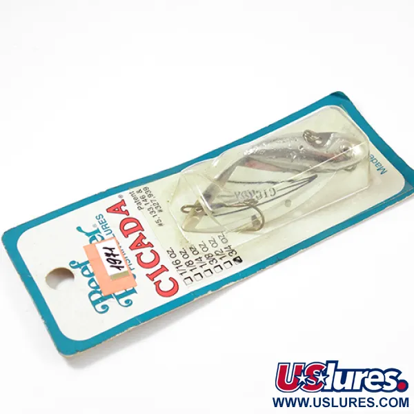 Reef Runner Cicada Lame Vibrante, Nickel, 21g, Jigging, #1971