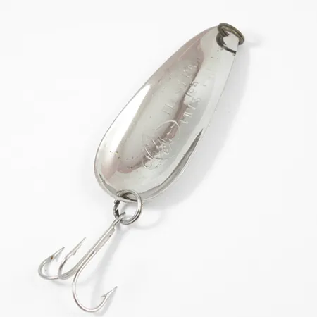 Nebco Flashbait 166 Cuillère, Nickel martelé, 14g, #1975