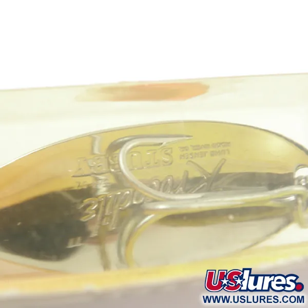 Luhr Jensen Lil' Kroc Cuillère, Chrome/Rouge, 21g, Coulée longue, #1977