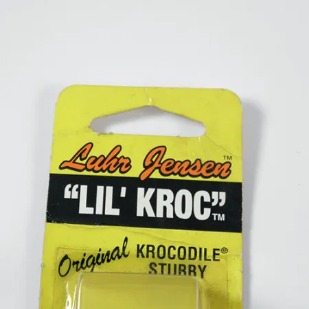 Luhr Jensen Lil' Kroc Cuillère, Chrome/Rouge, 21g, Coulée longue, #1977
