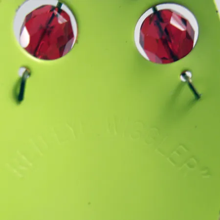 Cuillère Eppinger Red Eye Wiggler, Jaune/Orange/Nickel, 25g, #1990