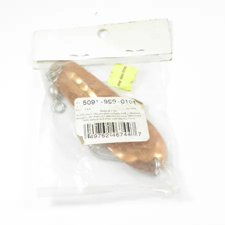 Luhr Jensen Emerald Cuillère Traîne, Cuivre Martelé, 18.9g, #1997