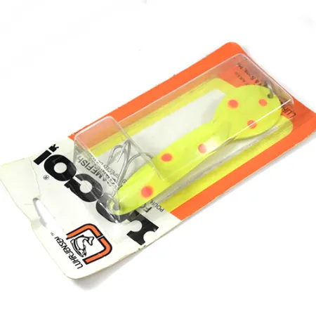 Luhr Jensen Loco 5 Cuillère, Jaune/Rouge, 28g, Brochet, #2000