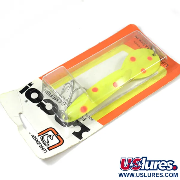 Luhr Jensen Loco 5 Cuillère, Jaune/Rouge, 28g, Brochet, #2000