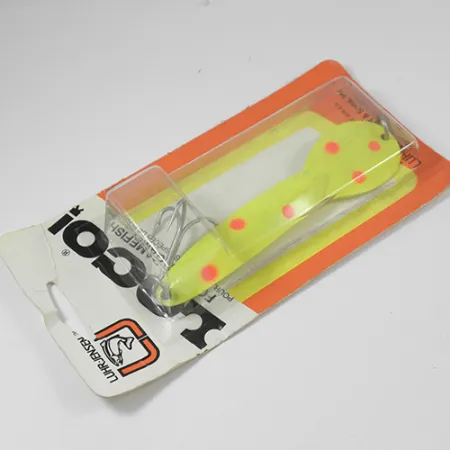 Luhr Jensen Loco 5 Cuillère, Jaune/Rouge, 28g, Brochet, #2000