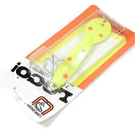 Luhr Jensen Loco 5 Cuillère, Jaune/Rouge, 28g, Brochet, #2000