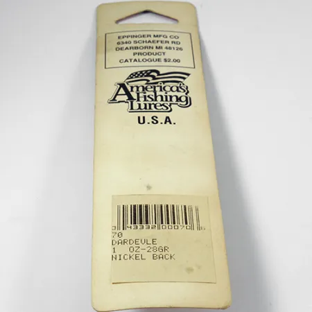 Cuillère Eppinger Dardevle, Jaune/Vert Fluorescent, 28g, #2004