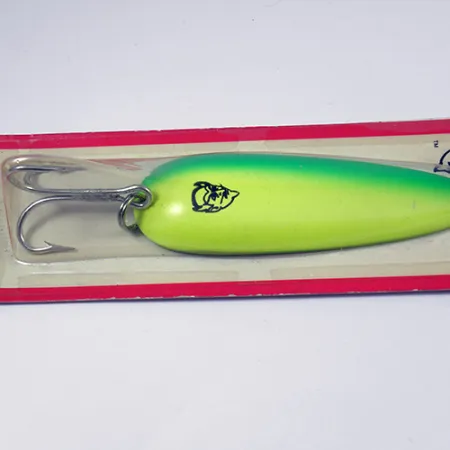 Cuillère Eppinger Dardevle, Jaune/Vert Fluorescent, 28g, #2004