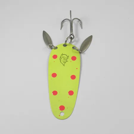 Eppinger Dardevle Sagamore JT Buel Cuillère, Jaune/Rouge/Nickel, 12g, #2016