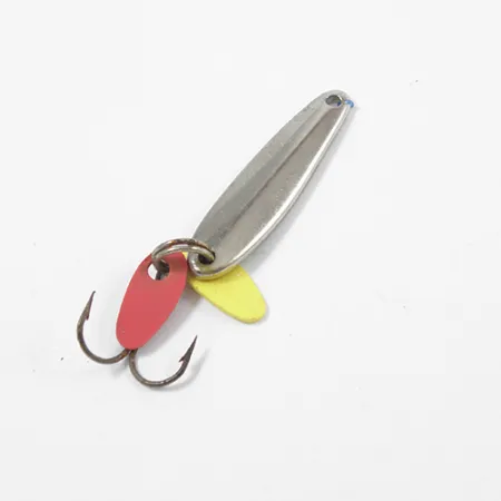 Bay de Noc Swedish pimple Cuillère, Nickel / Vert, 2g, Prisme, #2039