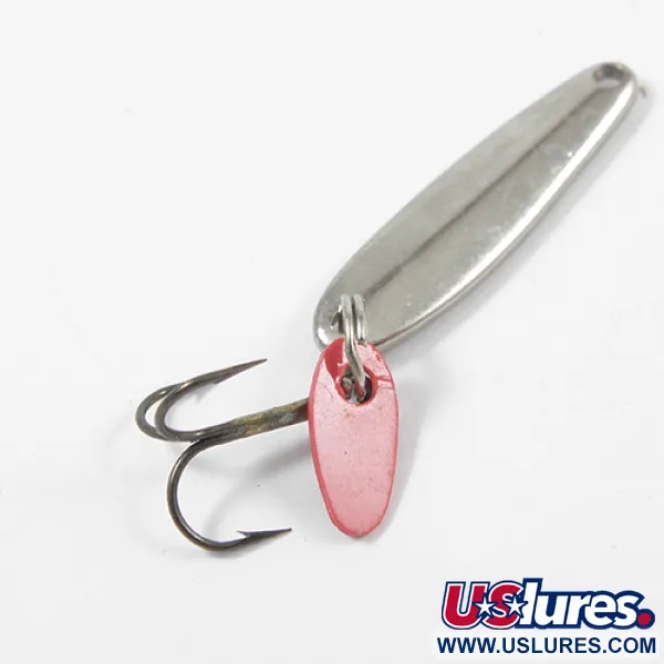 Bay de Noc Swedish Pimple Jig Vertical, Nickel, 2g, Insert Blanc, #2040