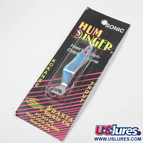 Shasta Humdinger Cuillère de Traîne, Nickel / Bleu, 14g, #2049