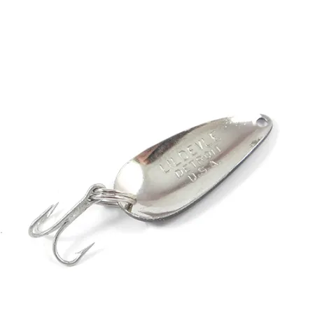 Dardevle Lildevle Cuiller, Noir/Blanc/Nickel, 3,4g, Vintage, #2053