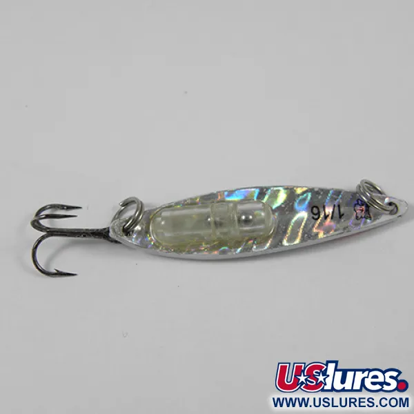 Blue Fox Rattle Flash Jiggin' Spoon Cuillère, Rainbow, 2g, Rattle, #2058