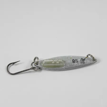 Blue Fox Rattle Flash Jiggin' Spoon Cuillère, Snow Pearl, 4g, #2059