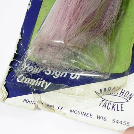 Marathon Musky Cuiller tournante, Nickel, 58g, Queue Bucktail, #2076