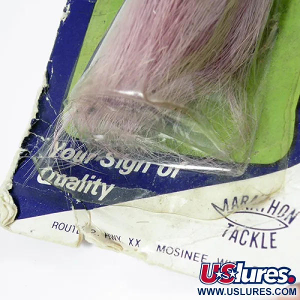 Marathon Musky Cuiller tournante, Nickel, 58g, Queue Bucktail, #2076