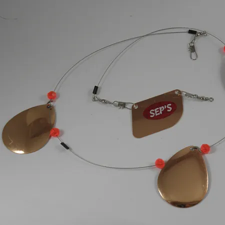 SEP'S Système de traîne, Cuivre, 24g, Avançon acier, #2081