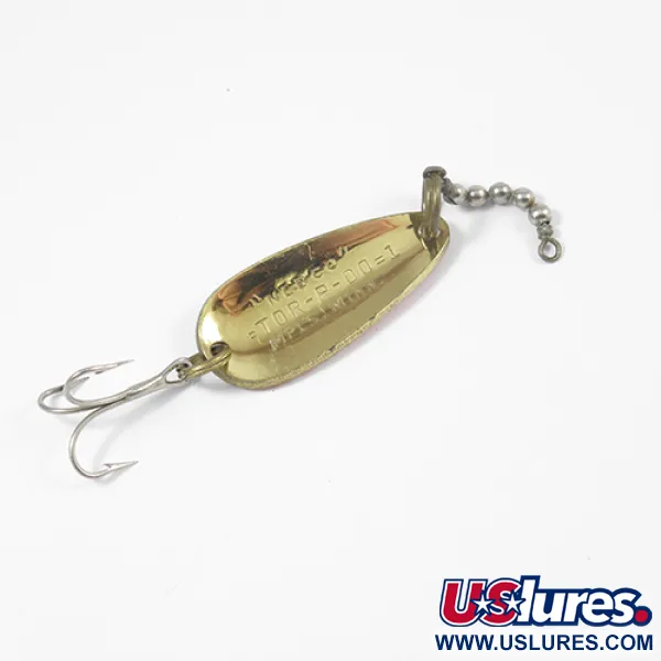 Nebco Tor-P-Do Cuillère, Or martelé / Rouge, 7g, Martelé, #2082