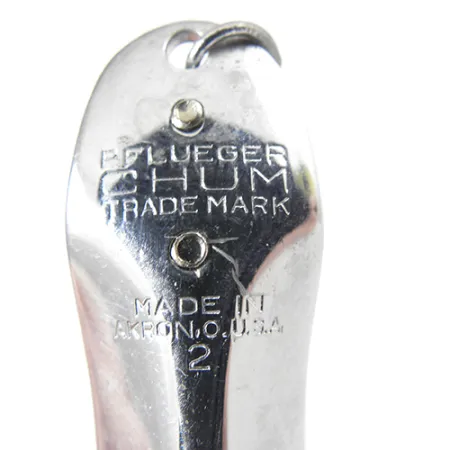 Pflueger Weedless CHUM Cuillère, Nickel, 8g, Anti-herbe, #2089