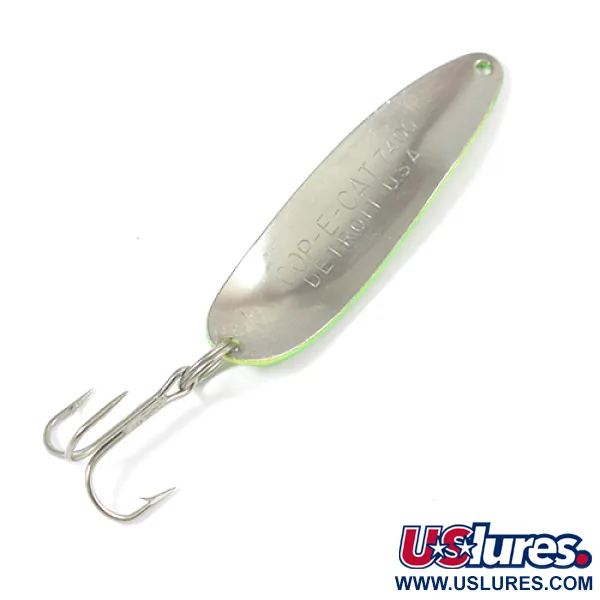 Cuillère Eppinger Dardevle Cop-E-Cat 7400, Jaune/Vert/Nickel, 14g, #2098