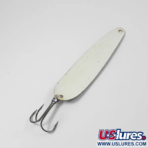 Calcutta 55 Cuillère Traîne, Noir/Blanc/Violet, 12g, Martelée, #2125