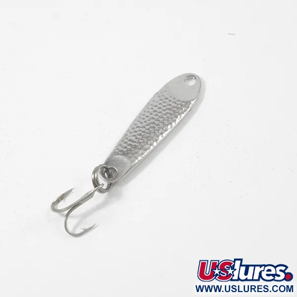 Hopkins S 1/2 Cuillère, Nickel, 4g, Finition martelée, #2127