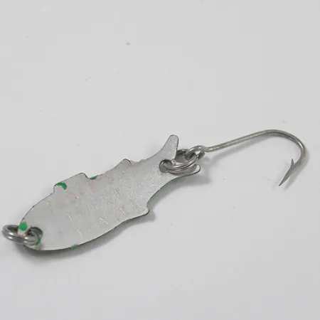 Shoff's Triple Teazer Cuillère, Blanc / Vert, 1.1g, USA, #2140