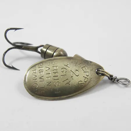 Mepps Aglia 2 Cuillère Tournante, Laiton, 4,5g, Système Rotation, #2148