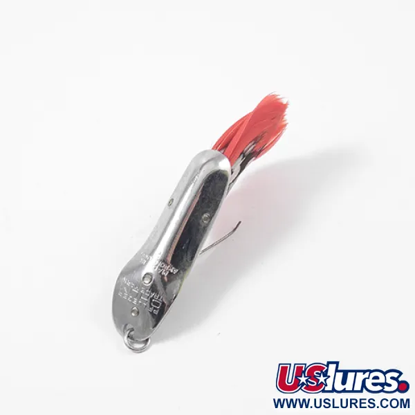 Pflueger Weedless CHUM Cuillère, Nickel, 8g, Anti-herbe, #2154