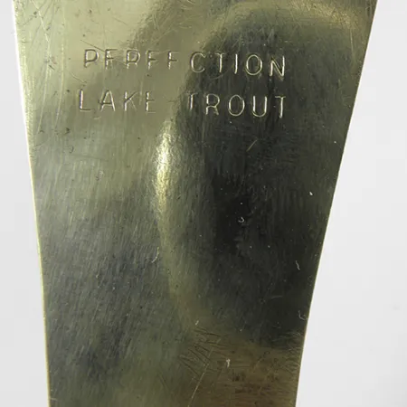 Perfection Lake Trout Cuillère Traîne, Or / Œil rouge, 35g, #2166