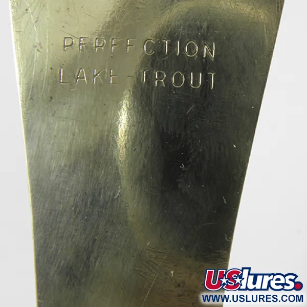 Perfection Lake Trout Cuillère Traîne, Or / Œil rouge, 35g, #2166