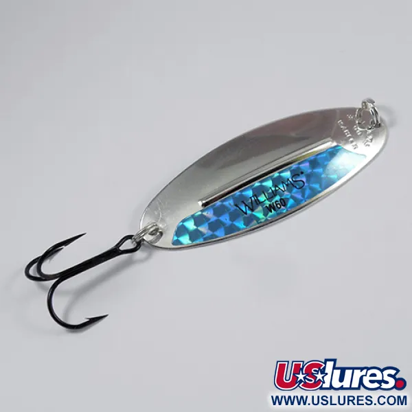 Williams Wabler Cuiller, Argent / Hologramme Arc-en-ciel, 18.9g, #2187