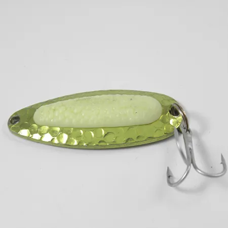 Blue Fox Pixee UV Cuillère, Or Vert, 14g, UV-réactif, #2206