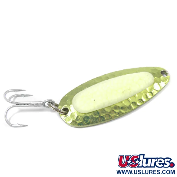 Blue Fox Pixee UV Cuillère, Or Vert, 14g, UV-réactif, #2206