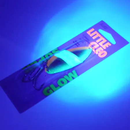 Little Cleo Glow Cuillère Ondulante, Chartreuse Orange, 21g, #C340TSG/SH