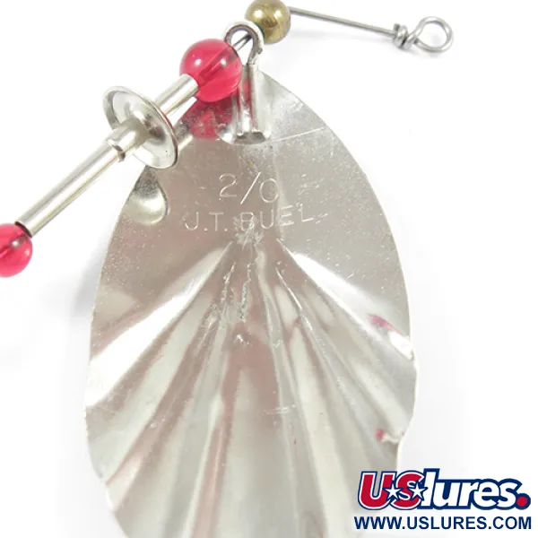 Eppinger Dardevle JT Buel Cuillère, Nickel/Vert/Blanc, 15g, Vintage, #2238