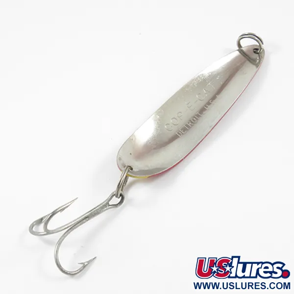Eppinger Cop-E-Cat Cuillère, Jaune/Rouge/Nickel, 25g, Detroit, #2241